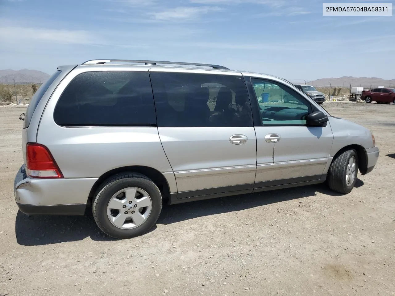 2004 Ford Freestar Ses VIN: 2FMDA57604BA58311 Lot: 67148374