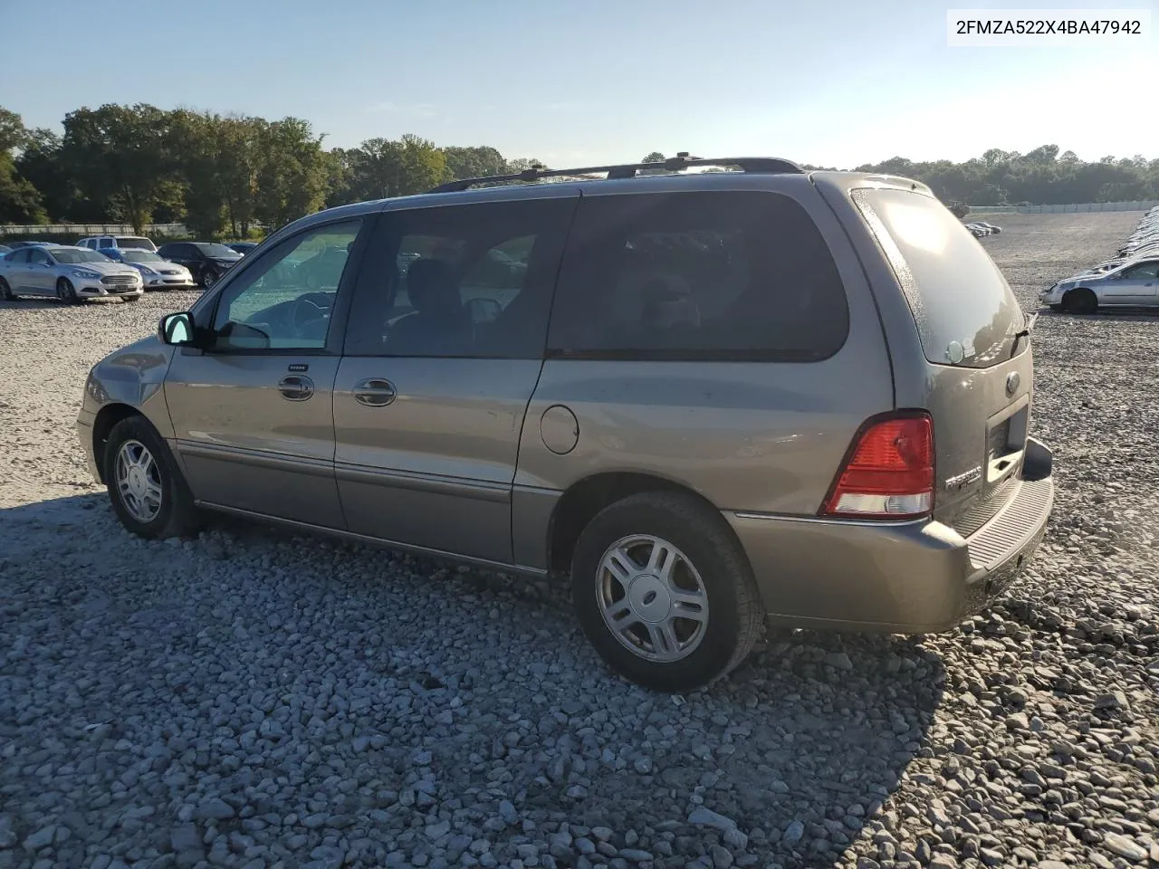 2004 Ford Freestar Sel VIN: 2FMZA522X4BA47942 Lot: 72052114