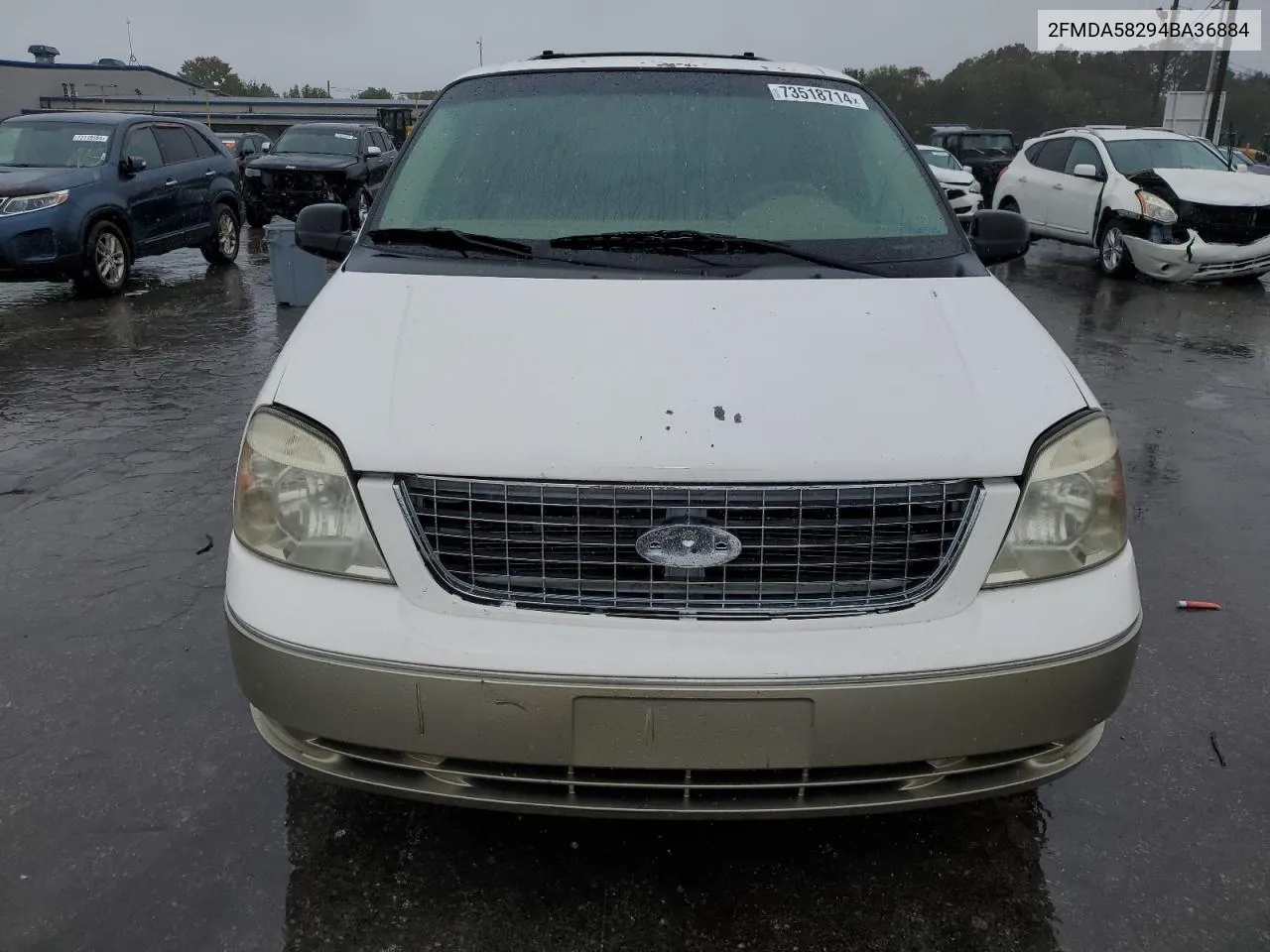 2004 Ford Freestar Limited VIN: 2FMDA58294BA36884 Lot: 73518714