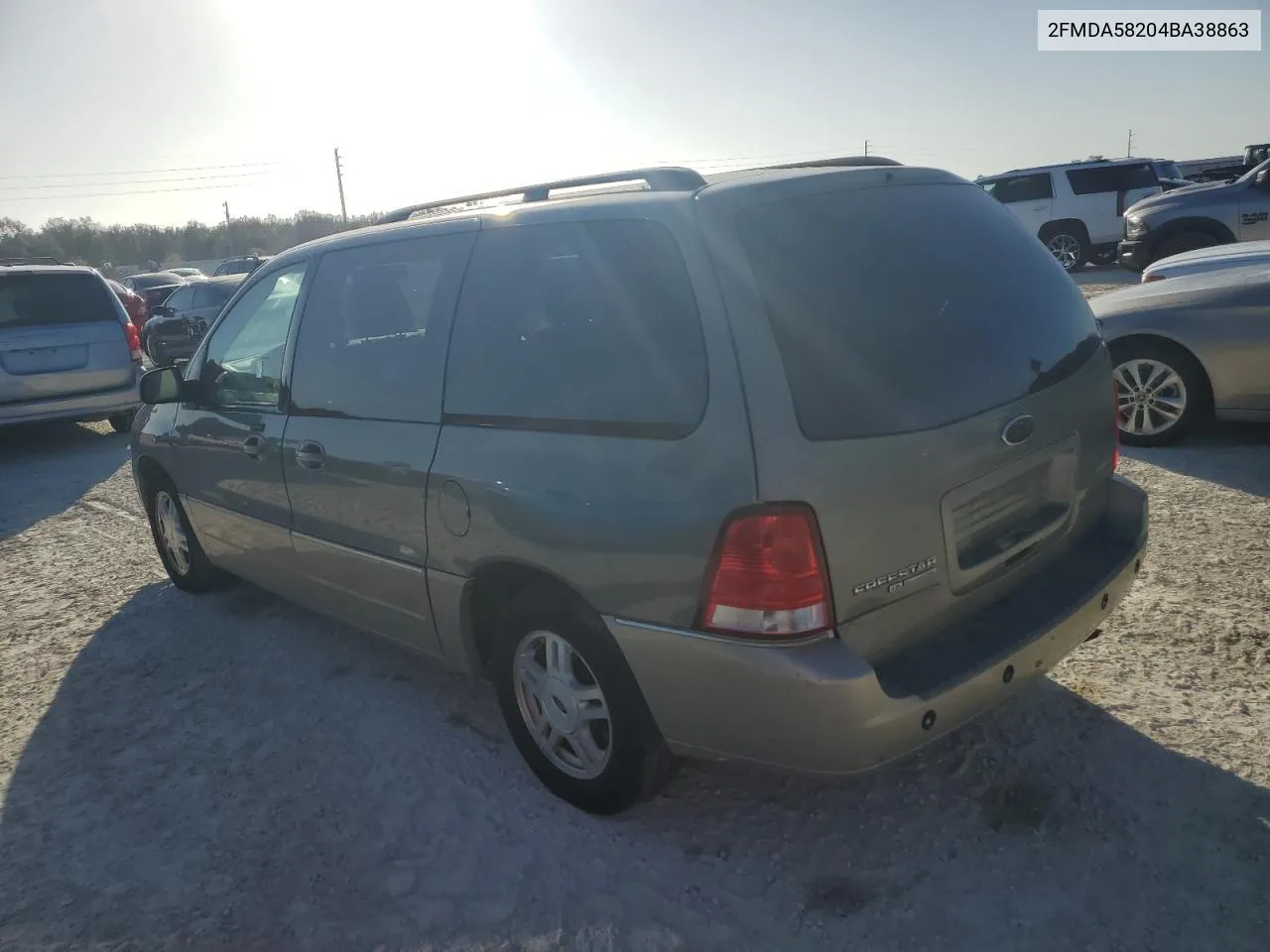 2004 Ford Freestar Limited VIN: 2FMDA58204BA38863 Lot: 74262274