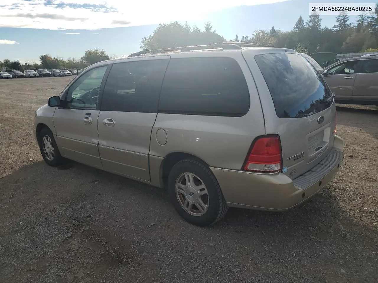 2004 Ford Freestar Limited VIN: 2FMDA58224BA80225 Lot: 75124184