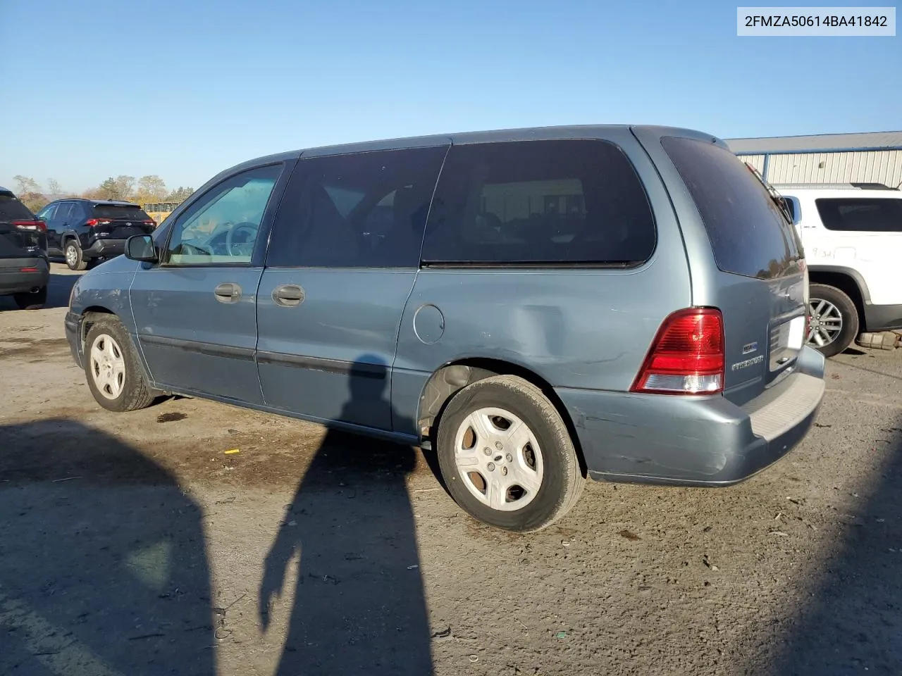 2004 Ford Freestar S VIN: 2FMZA50614BA41842 Lot: 76732464