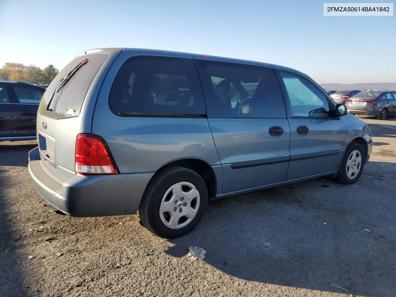 2004 Ford Freestar S VIN: 2FMZA50614BA41842 Lot: 76732464