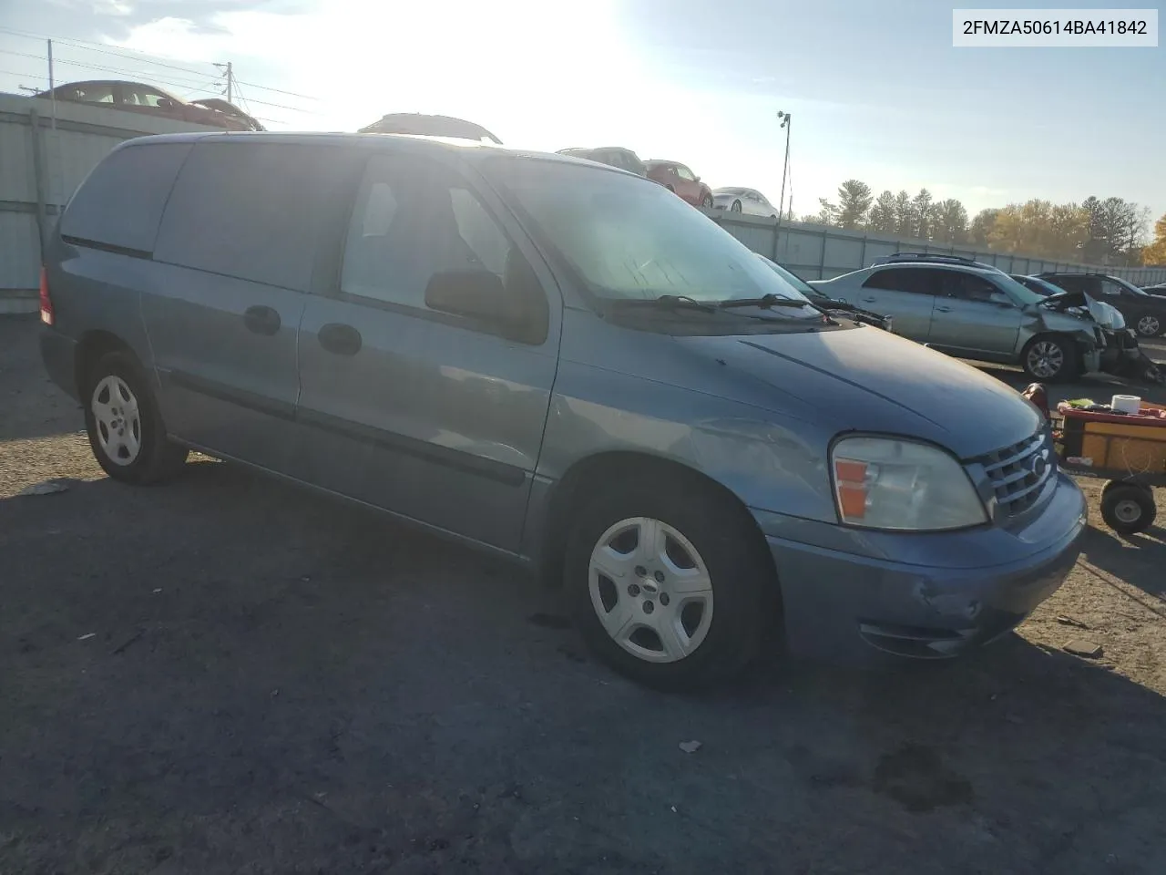 2004 Ford Freestar S VIN: 2FMZA50614BA41842 Lot: 76732464