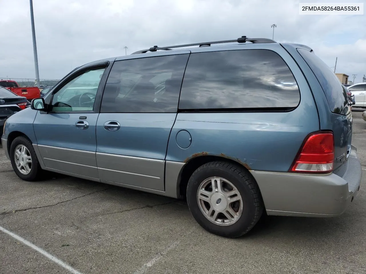 2004 Ford Freestar Limited VIN: 2FMDA58264BA55361 Lot: 77459884