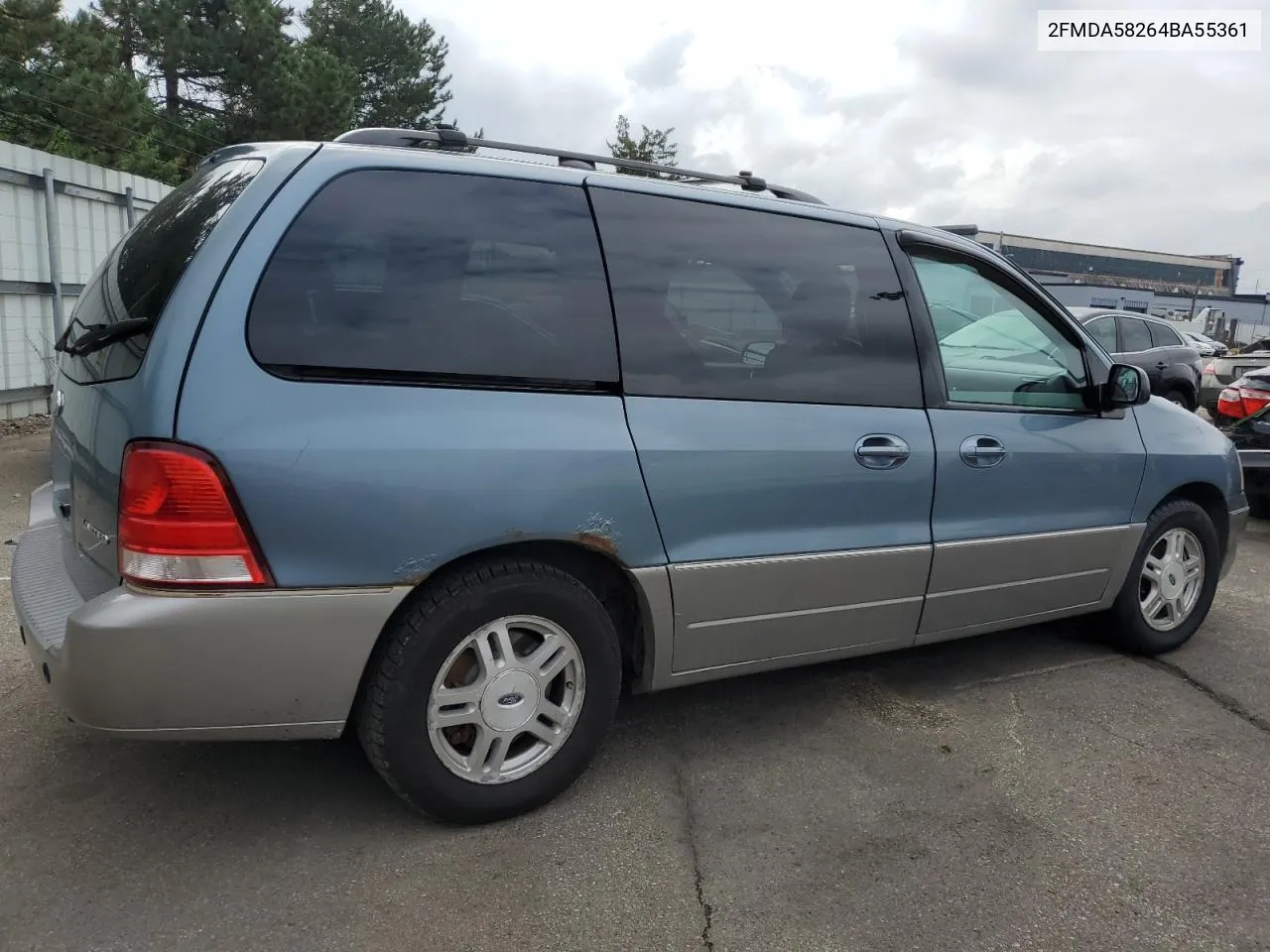 2004 Ford Freestar Limited VIN: 2FMDA58264BA55361 Lot: 77459884