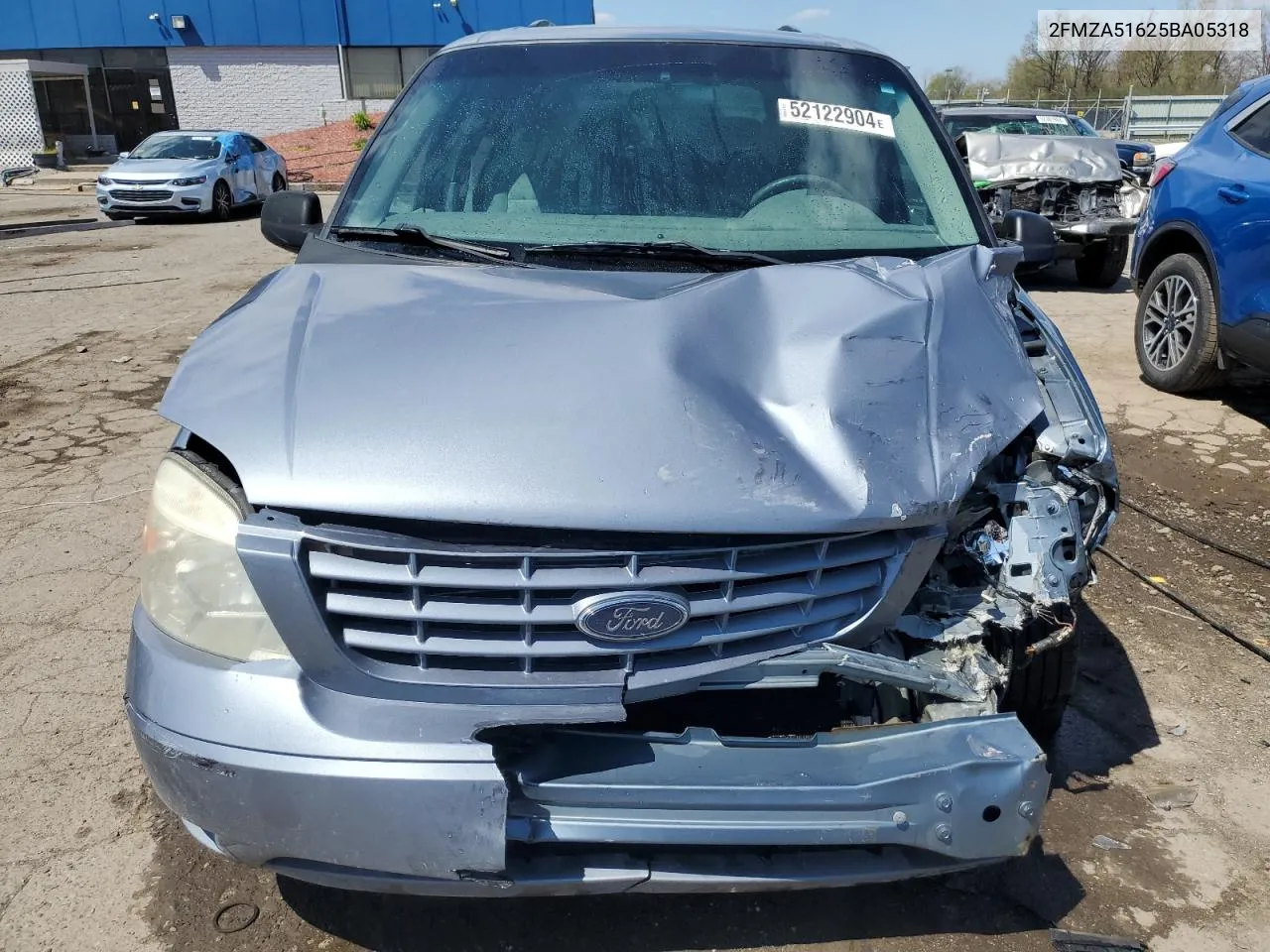 2005 Ford Freestar Se VIN: 2FMZA51625BA05318 Lot: 52122904