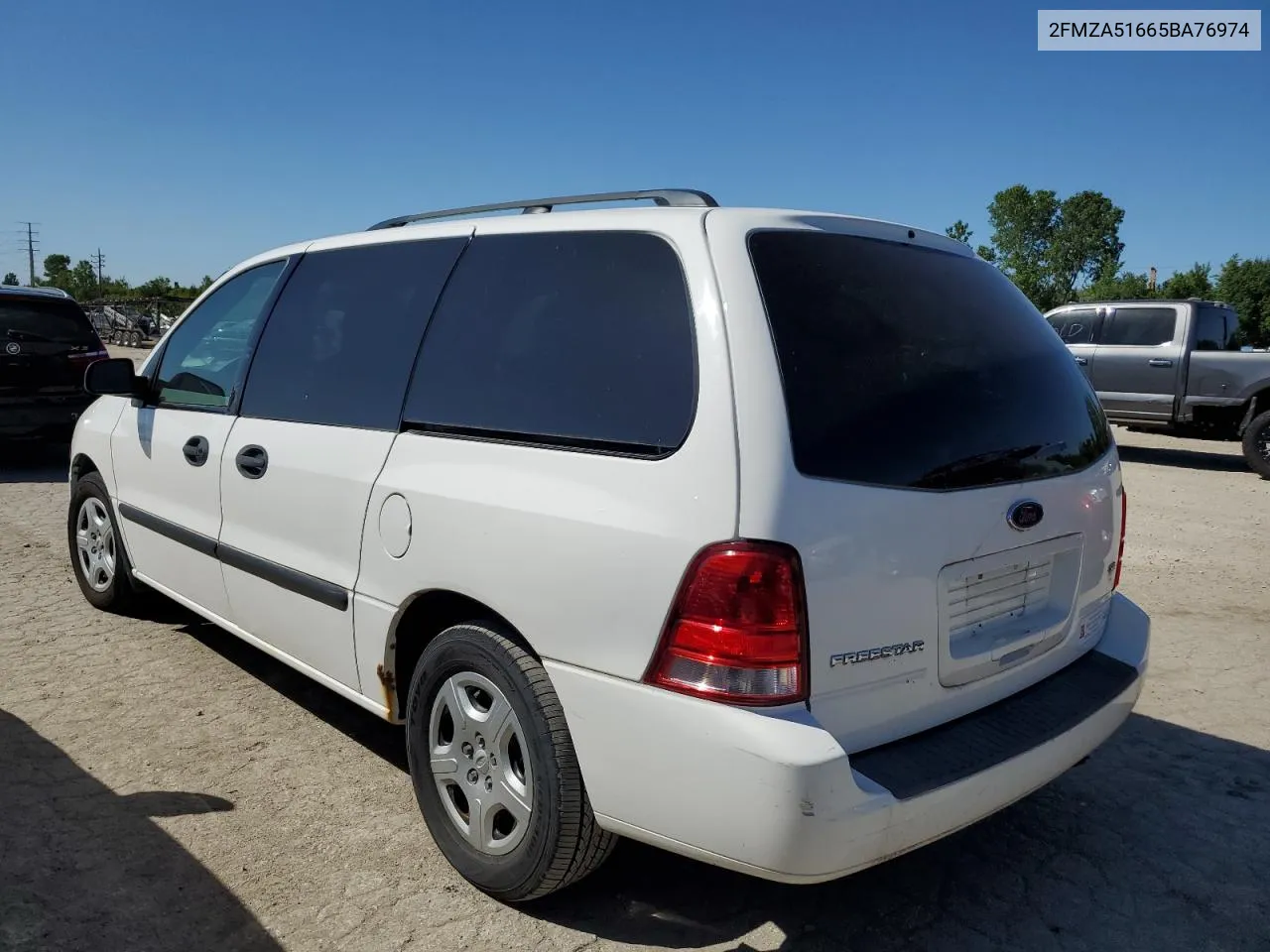 2005 Ford Freestar Se VIN: 2FMZA51665BA76974 Lot: 58316764