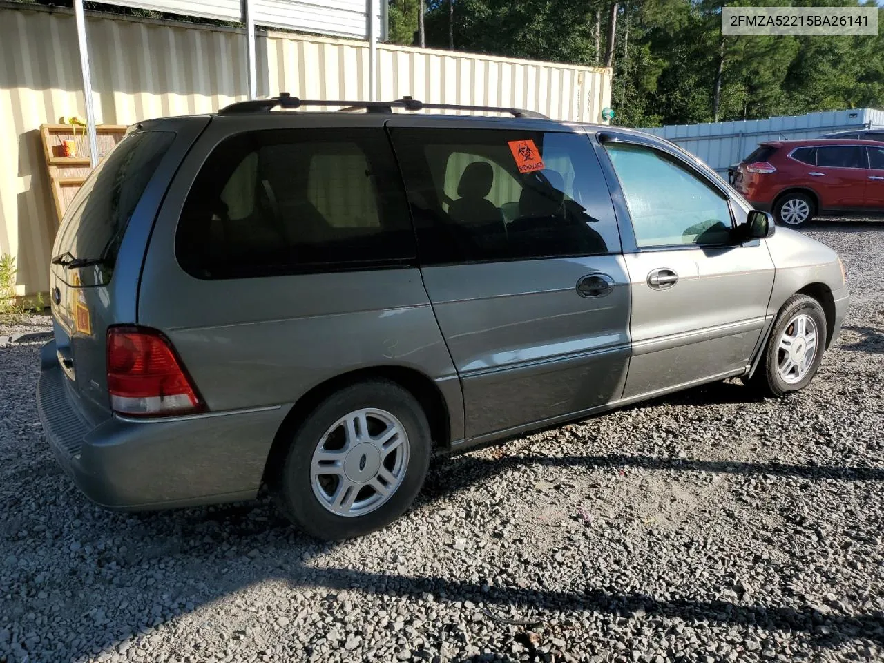 2005 Ford Freestar Sel VIN: 2FMZA52215BA26141 Lot: 68086694