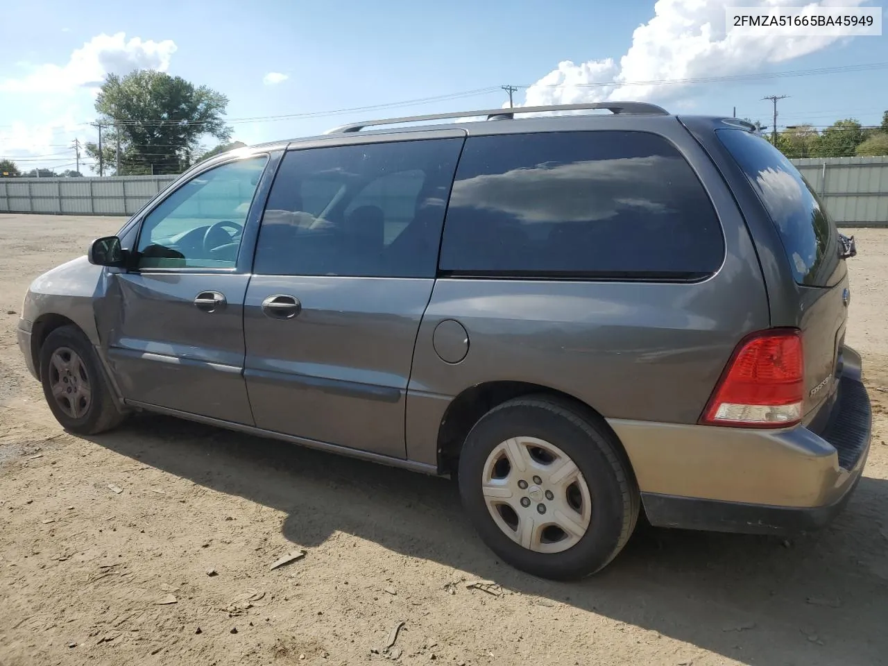 2005 Ford Freestar Se VIN: 2FMZA51665BA45949 Lot: 72381804