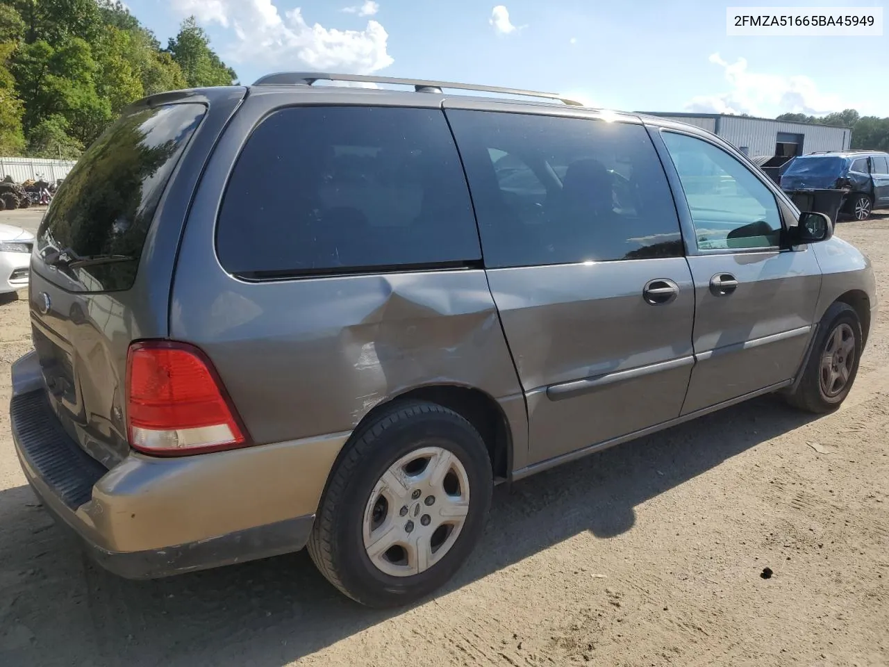 2005 Ford Freestar Se VIN: 2FMZA51665BA45949 Lot: 72381804