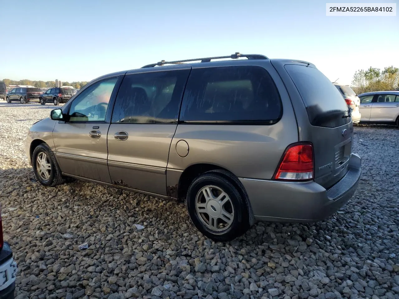 2005 Ford Freestar Sel VIN: 2FMZA52265BA84102 Lot: 74072694