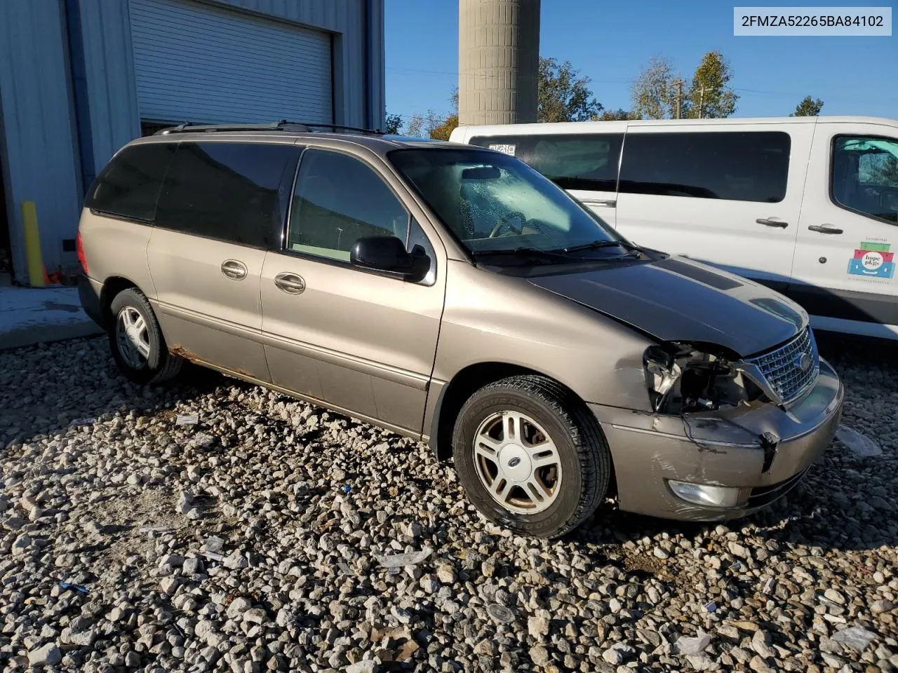 2005 Ford Freestar Sel VIN: 2FMZA52265BA84102 Lot: 74072694