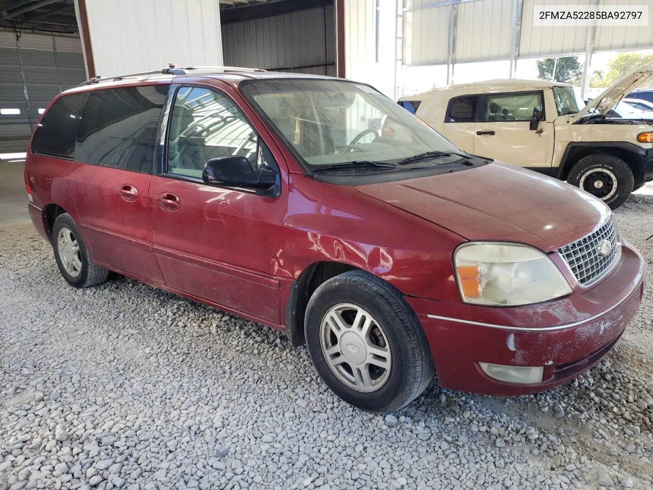 2005 Ford Freestar Sel VIN: 2FMZA52285BA92797 Lot: 76280094