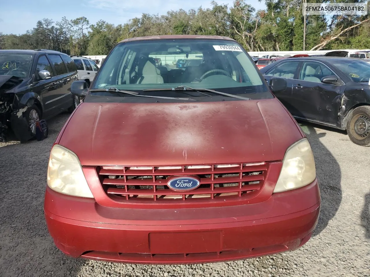 2005 Ford Freestar S VIN: 2FMZA50675BA04182 Lot: 79930944