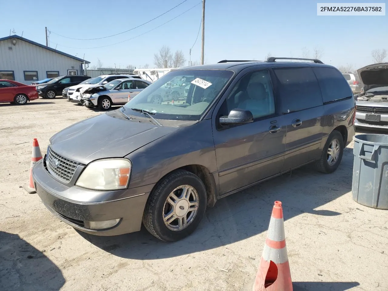 2006 Ford Freestar Sel VIN: 2FMZA52276BA37582 Lot: 46475114