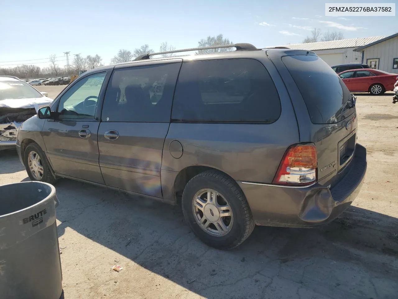 2006 Ford Freestar Sel VIN: 2FMZA52276BA37582 Lot: 46475114