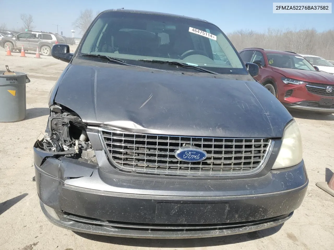 2006 Ford Freestar Sel VIN: 2FMZA52276BA37582 Lot: 46475114