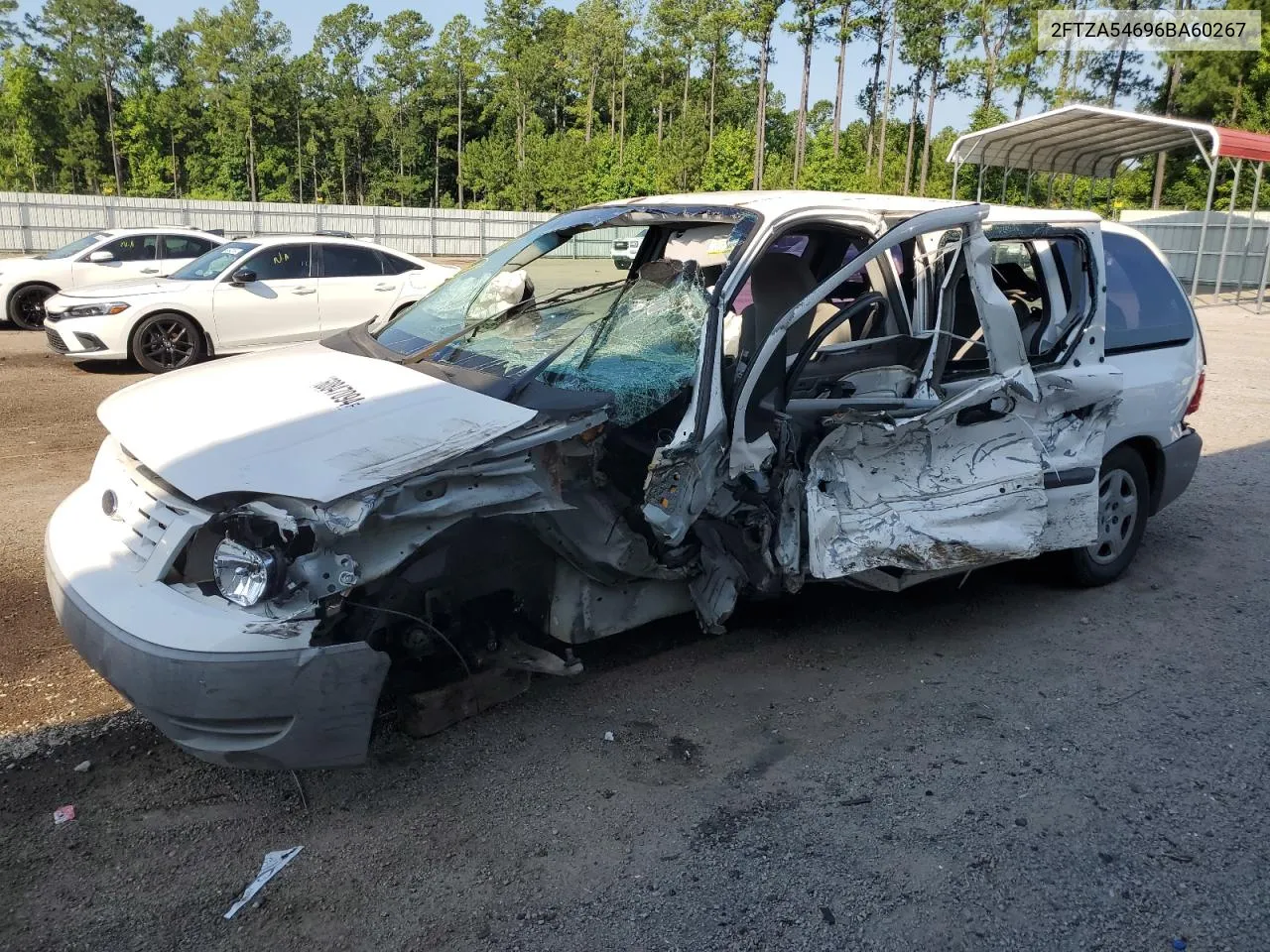 2006 Ford Freestar VIN: 2FTZA54696BA60267 Lot: 60847094