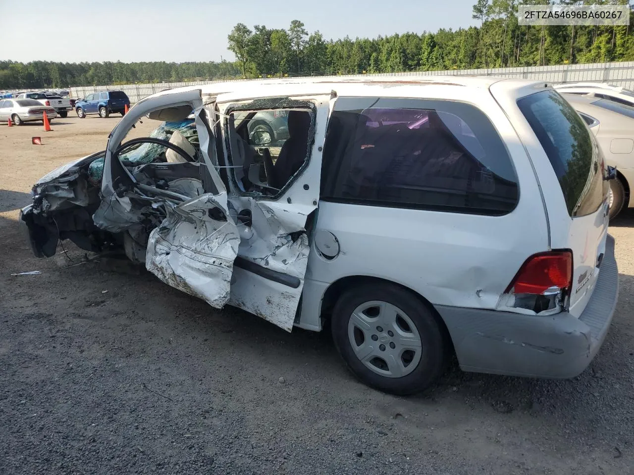 2006 Ford Freestar VIN: 2FTZA54696BA60267 Lot: 60847094