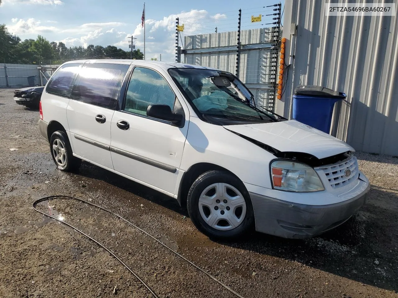 2006 Ford Freestar VIN: 2FTZA54696BA60267 Lot: 60847094