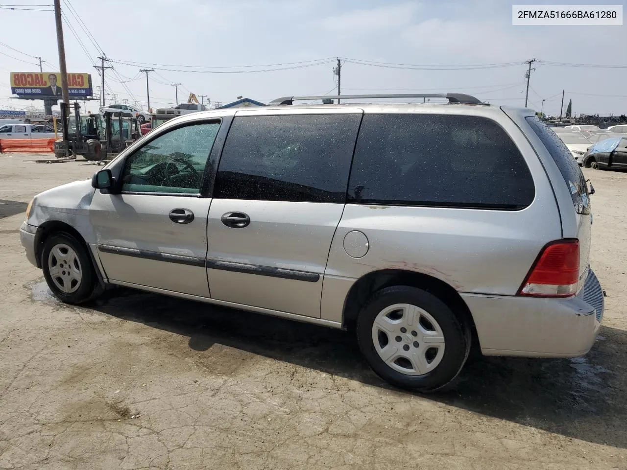 2006 Ford Freestar Se VIN: 2FMZA51666BA61280 Lot: 69496554