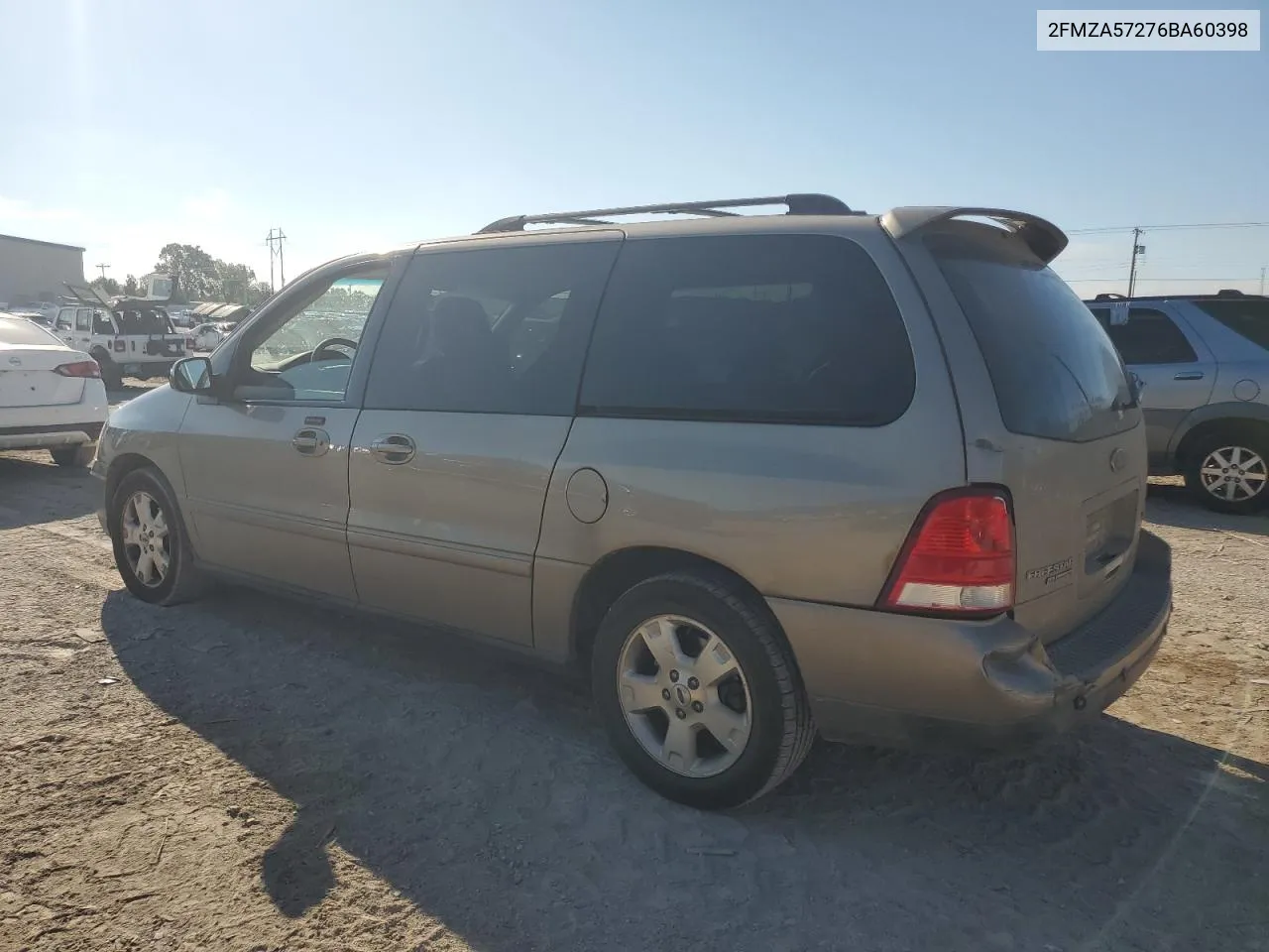 2006 Ford Freestar Sport VIN: 2FMZA57276BA60398 Lot: 71683684