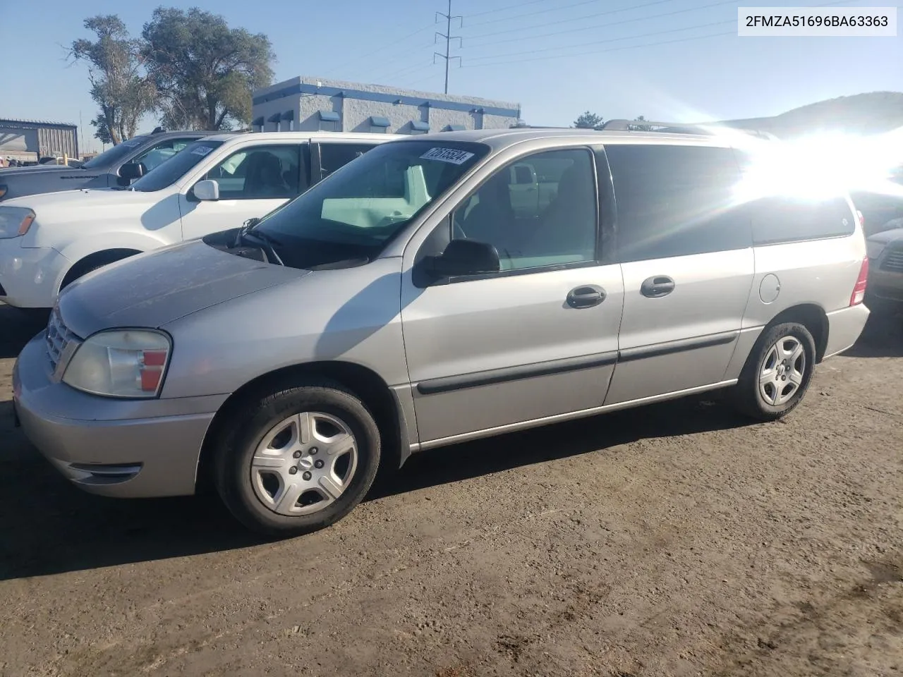 2006 Ford Freestar Se VIN: 2FMZA51696BA63363 Lot: 72615524