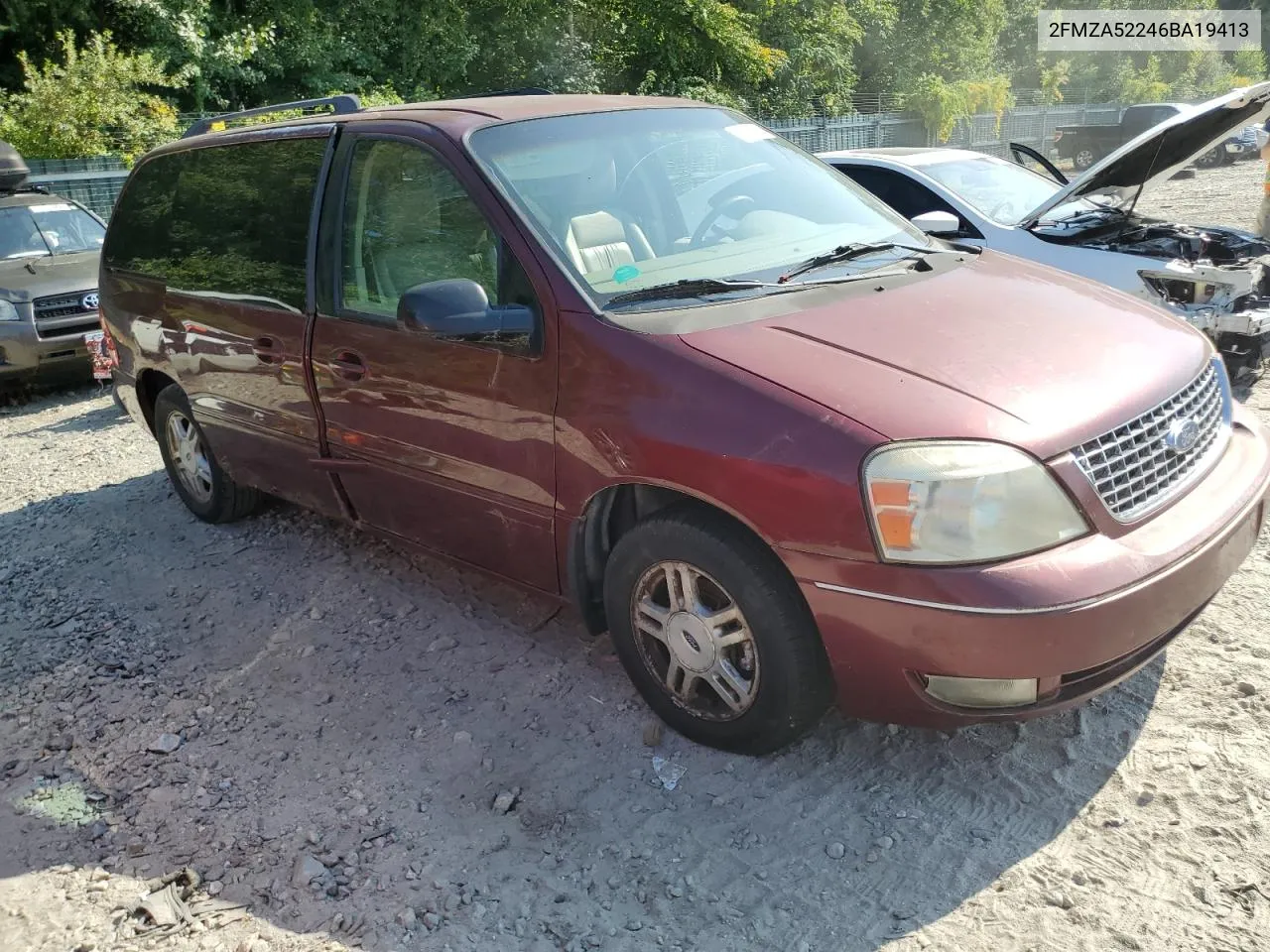 2006 Ford Freestar Sel VIN: 2FMZA52246BA19413 Lot: 73469254