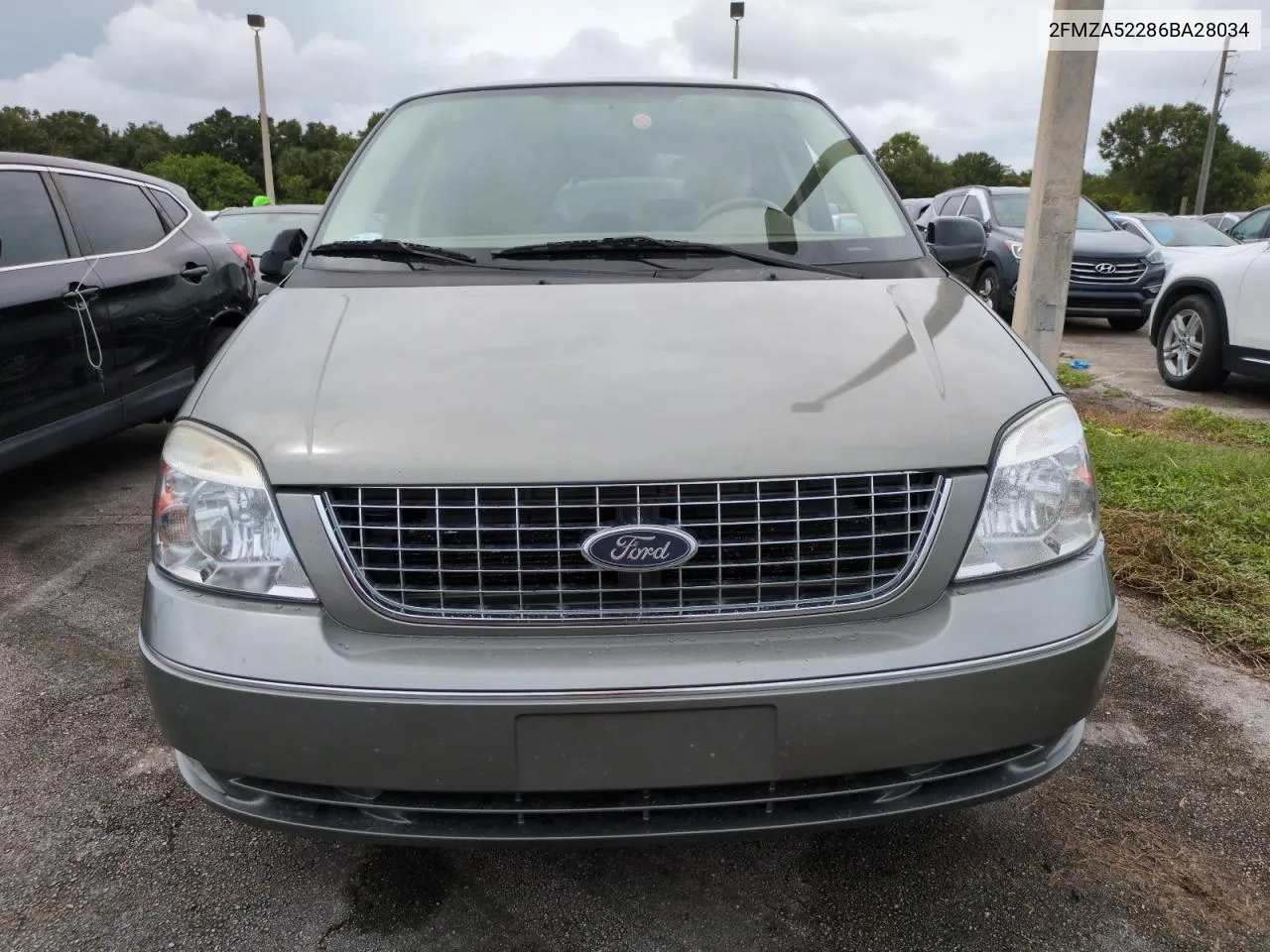 2006 Ford Freestar Sel VIN: 2FMZA52286BA28034 Lot: 74559944