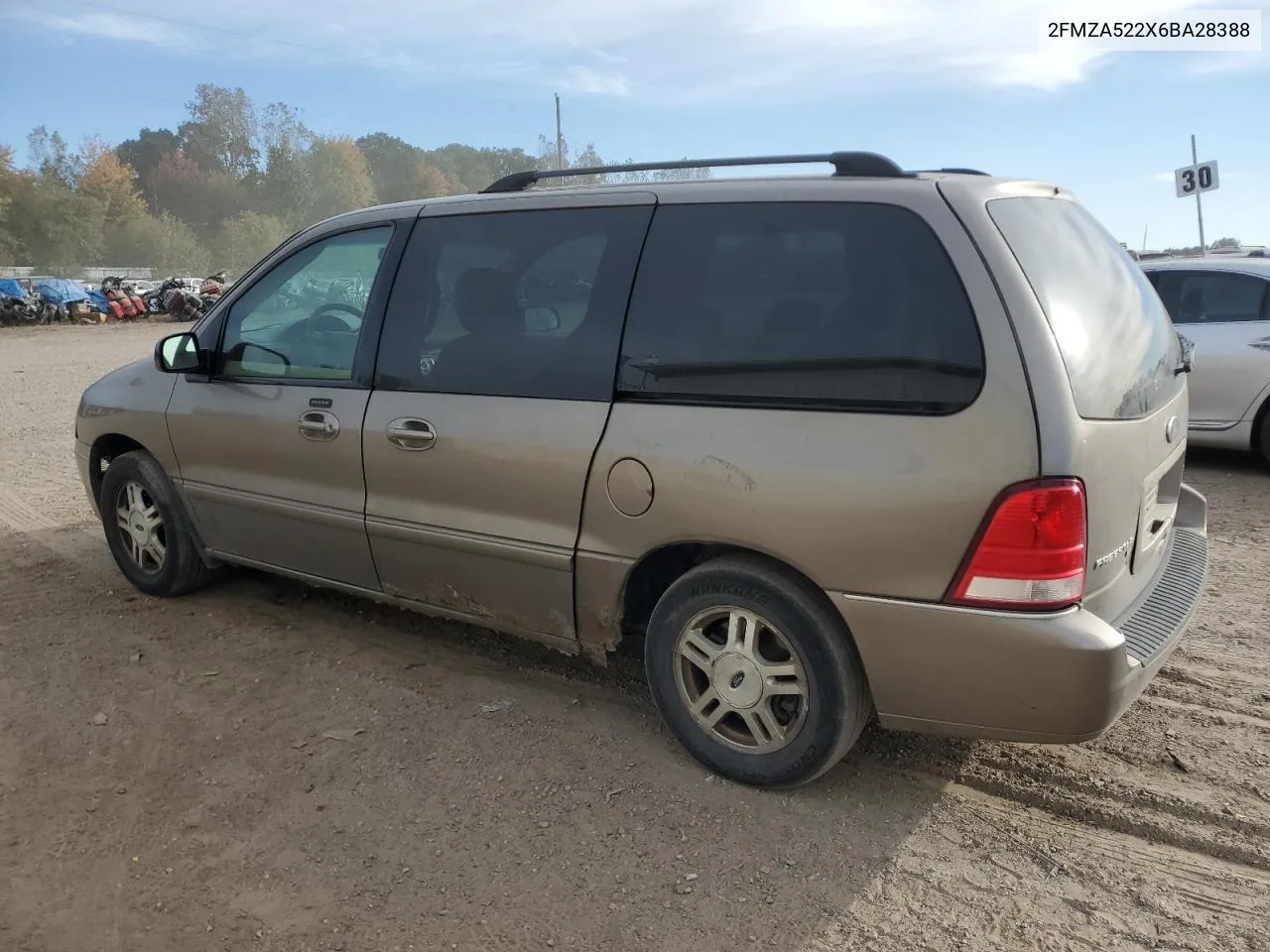 2006 Ford Freestar Sel VIN: 2FMZA522X6BA28388 Lot: 74738354