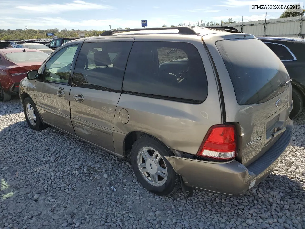 2006 Ford Freestar Sel VIN: 2FMZA522X6BA65912 Lot: 75645074