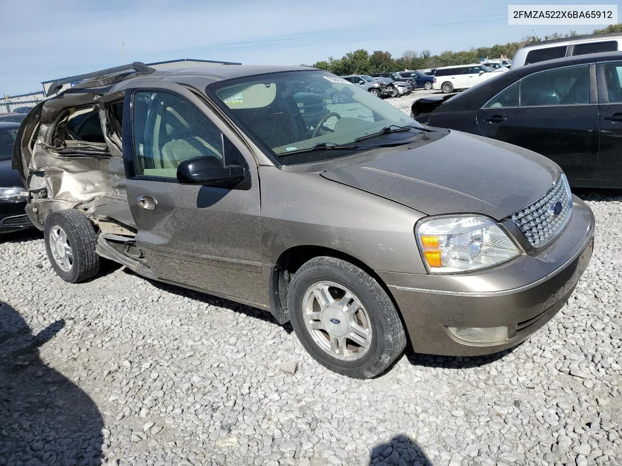 2006 Ford Freestar Sel VIN: 2FMZA522X6BA65912 Lot: 75645074