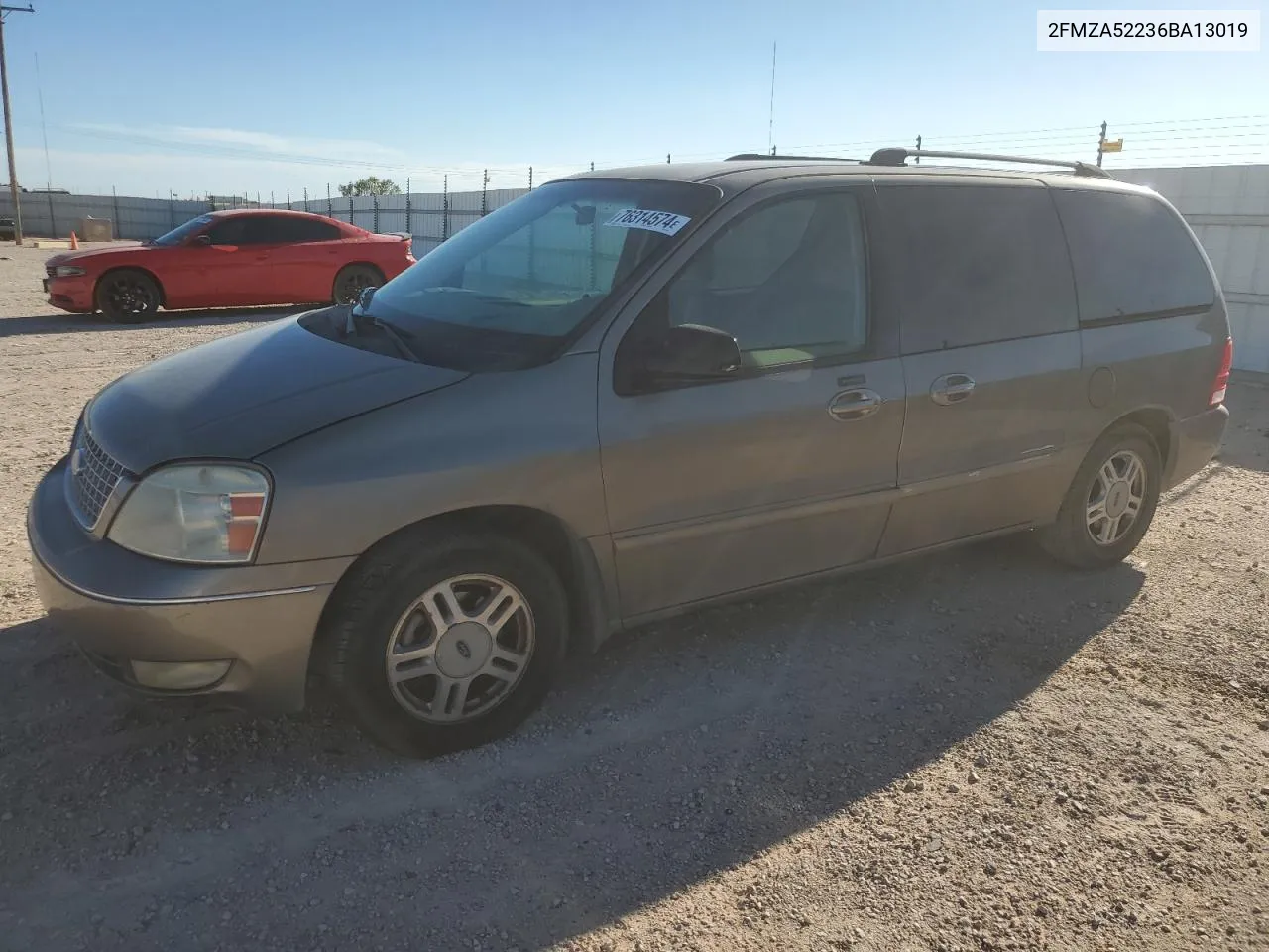 2006 Ford Freestar Sel VIN: 2FMZA52236BA13019 Lot: 76314574