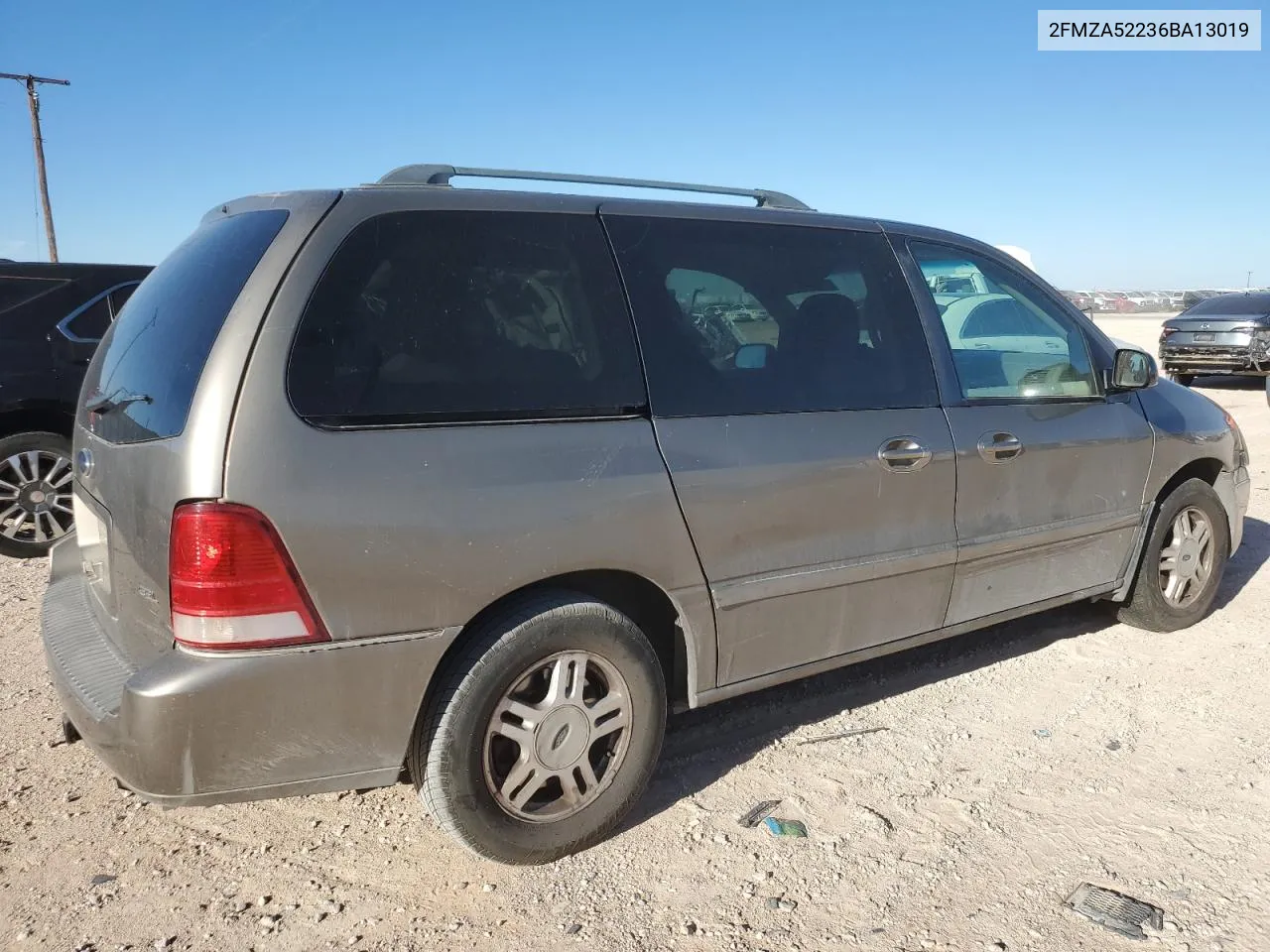 2006 Ford Freestar Sel VIN: 2FMZA52236BA13019 Lot: 76314574