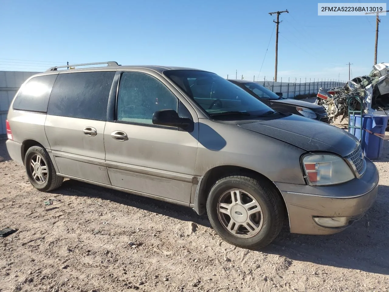 2006 Ford Freestar Sel VIN: 2FMZA52236BA13019 Lot: 76314574