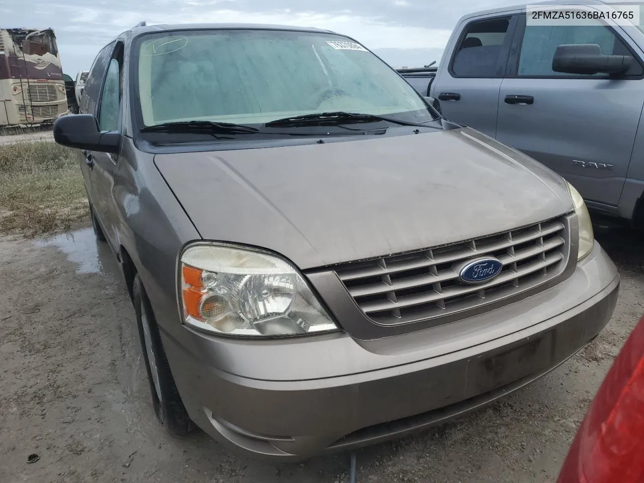 2006 Ford Freestar Se VIN: 2FMZA51636BA16765 Lot: 76370894