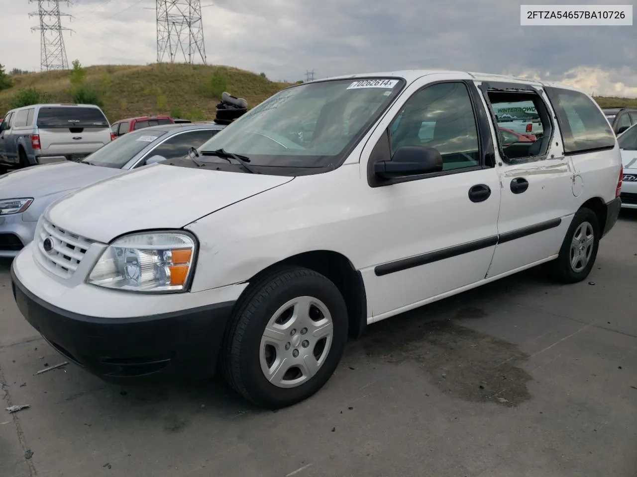 2007 Ford Freestar VIN: 2FTZA54657BA10726 Lot: 70262614