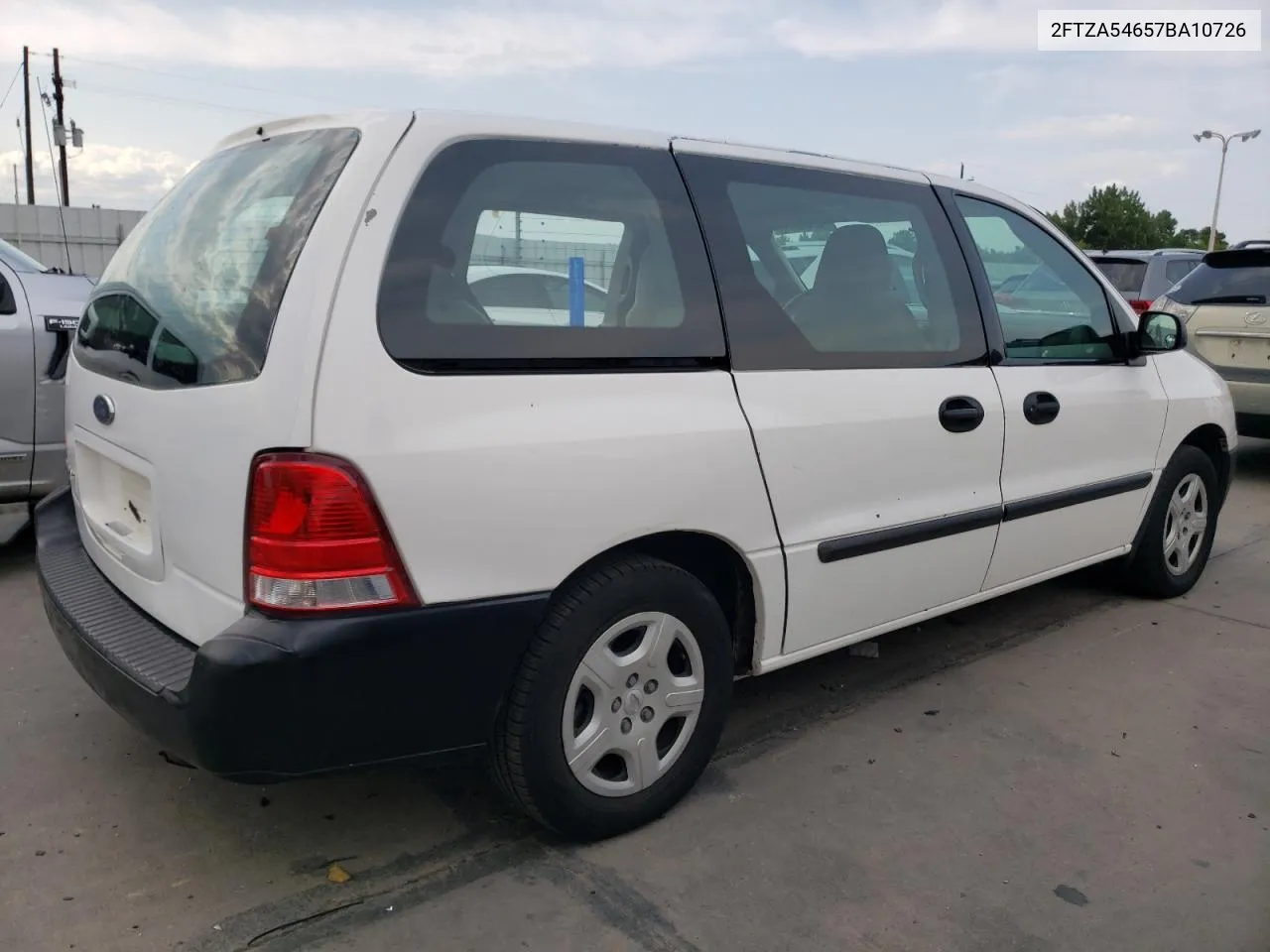 2007 Ford Freestar VIN: 2FTZA54657BA10726 Lot: 70262614