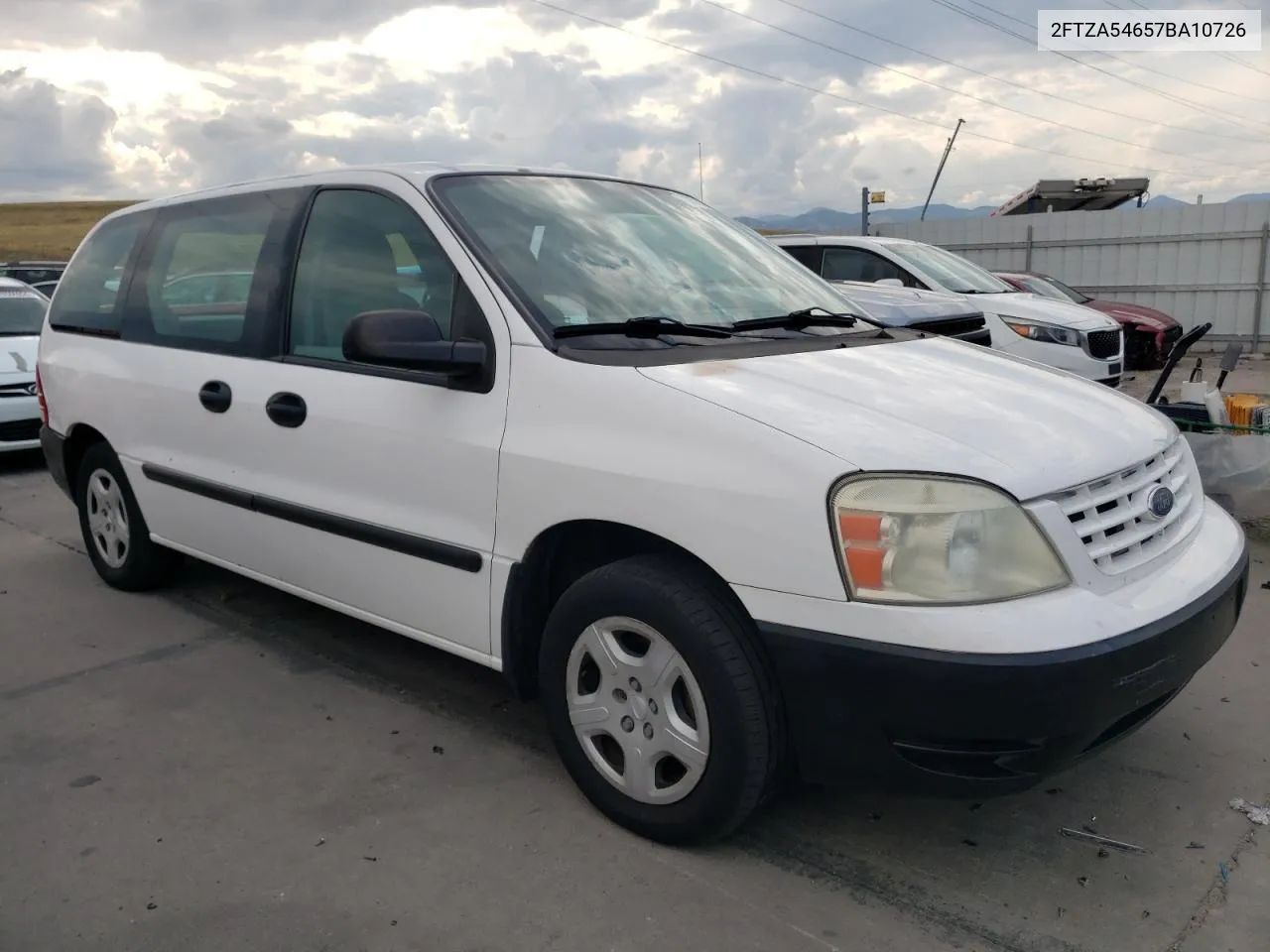 2007 Ford Freestar VIN: 2FTZA54657BA10726 Lot: 70262614