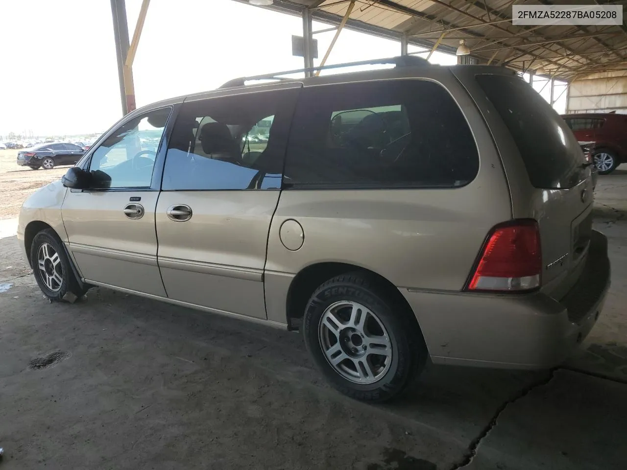 2007 Ford Freestar Sel VIN: 2FMZA52287BA05208 Lot: 75424404