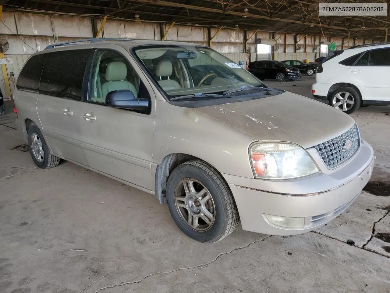 2007 Ford Freestar Sel VIN: 2FMZA52287BA05208 Lot: 75424404