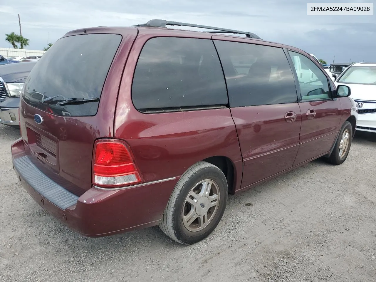 2007 Ford Freestar Sel VIN: 2FMZA52247BA09028 Lot: 75443014