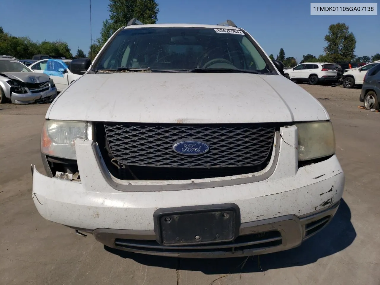 2005 Ford Freestyle Se VIN: 1FMDK01105GA07138 Lot: 62676064