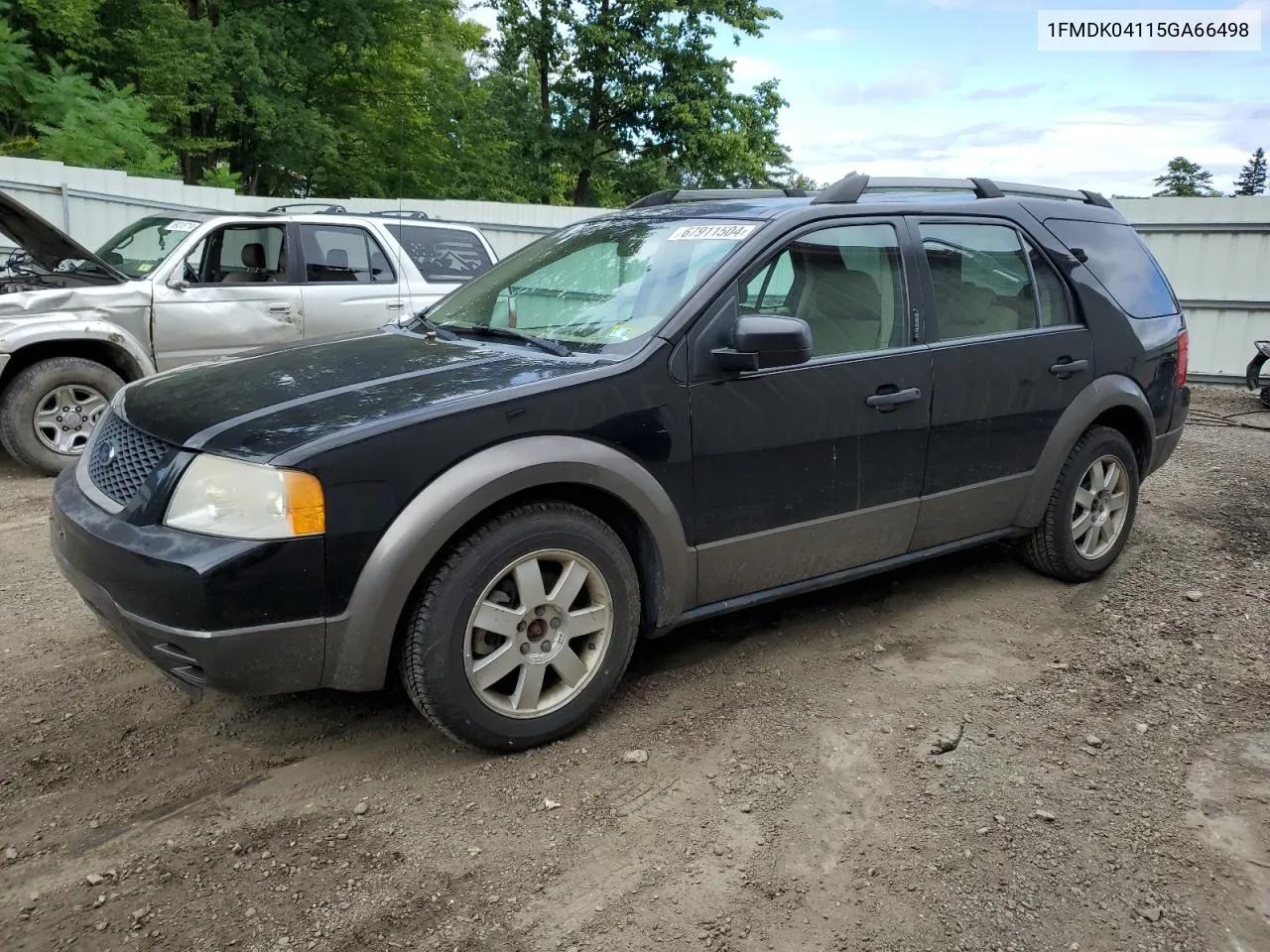 2005 Ford Freestyle Se VIN: 1FMDK04115GA66498 Lot: 67911504