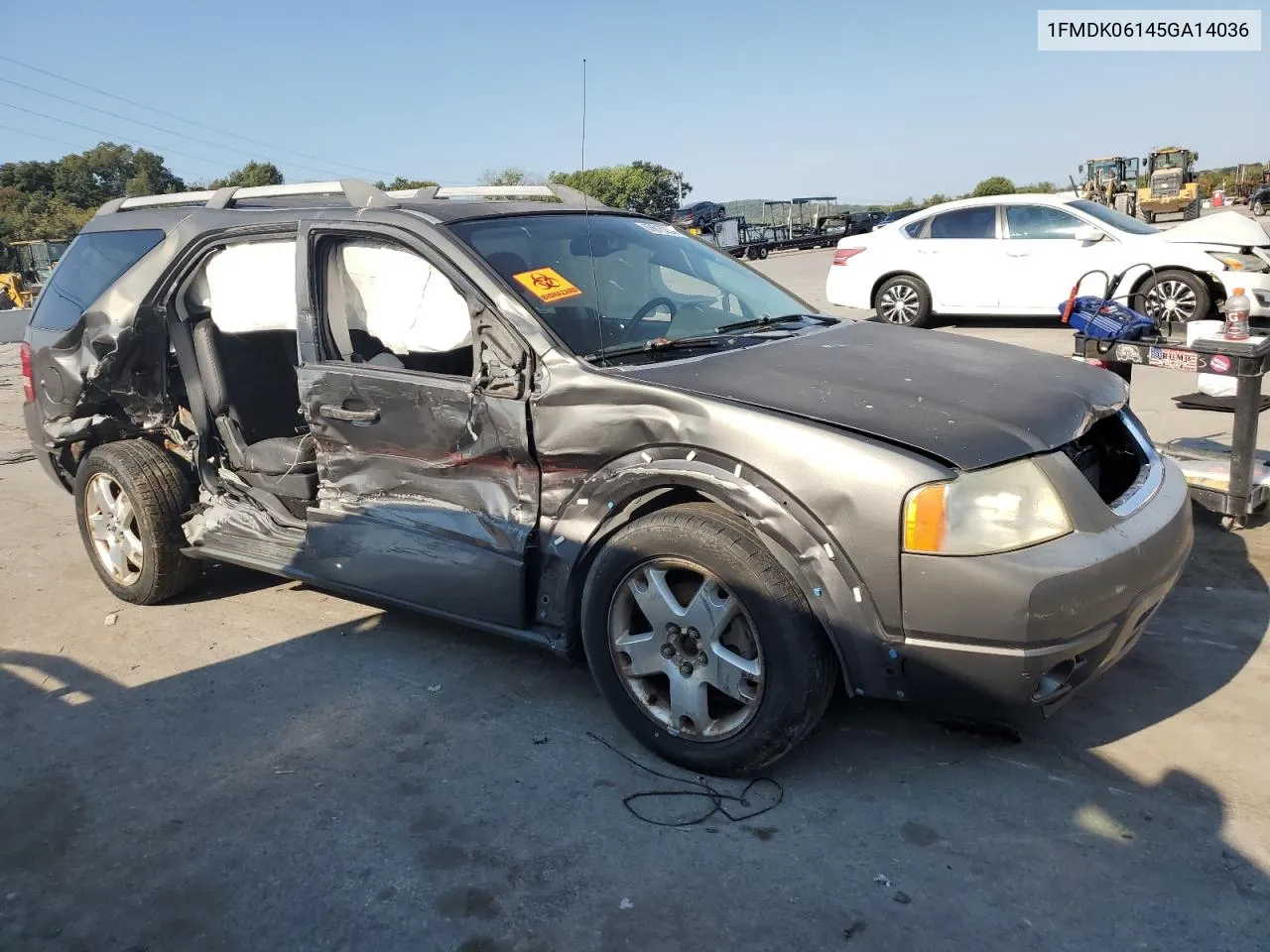 2005 Ford Freestyle Limited VIN: 1FMDK06145GA14036 Lot: 69015254