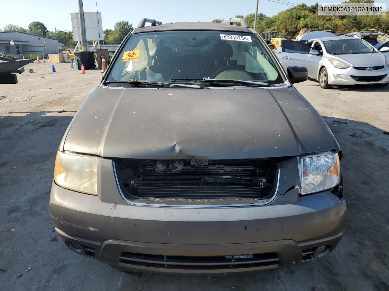 2005 Ford Freestyle Limited VIN: 1FMDK06145GA14036 Lot: 69015254