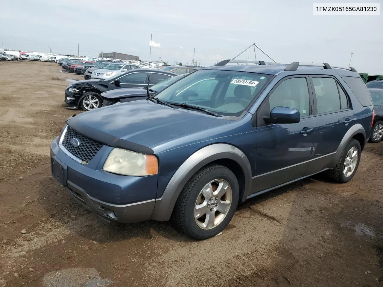 2005 Ford Freestyle Sel VIN: 1FMZK05165GA81230 Lot: 69910794