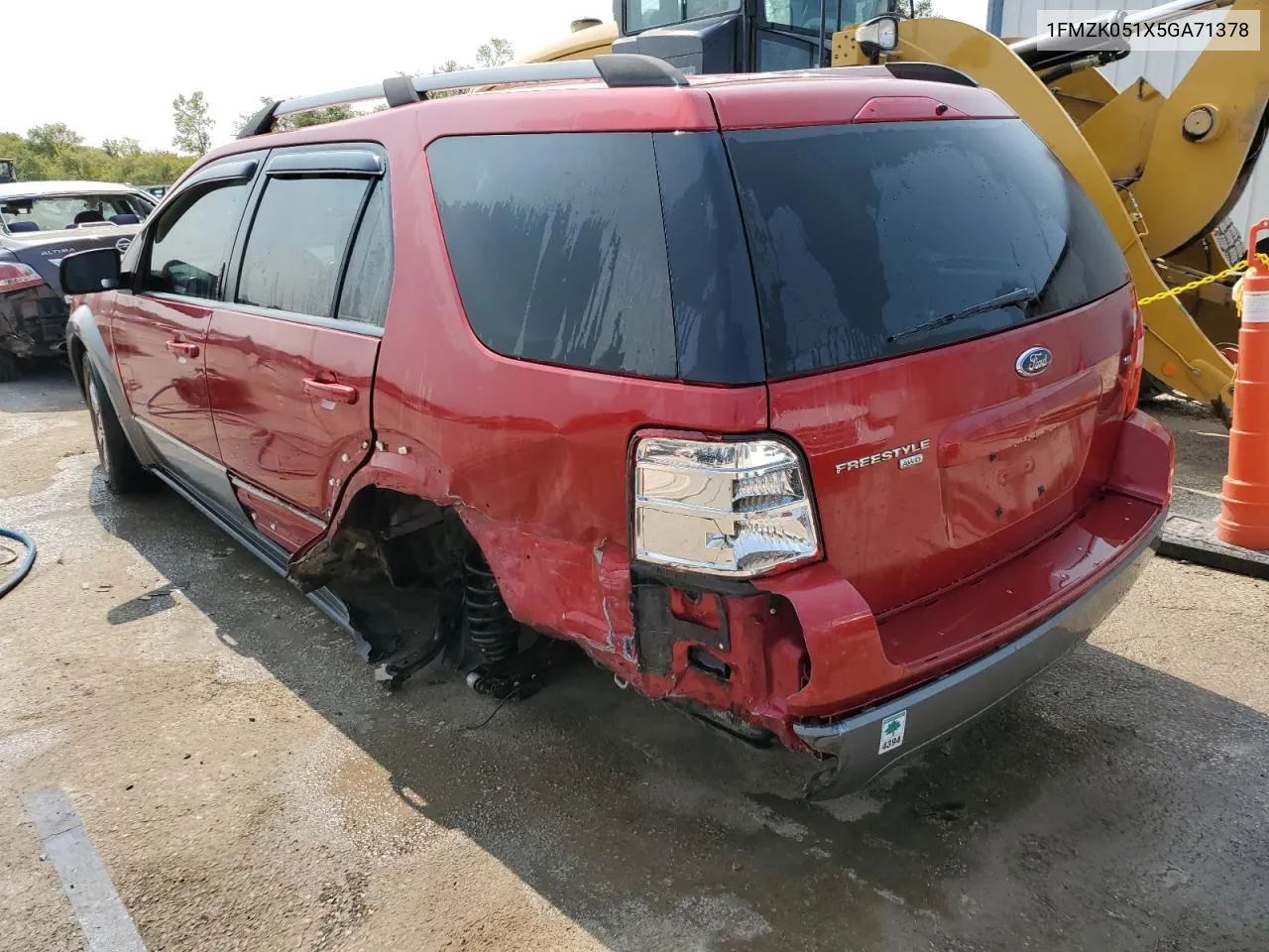 2005 Ford Freestyle Sel VIN: 1FMZK051X5GA71378 Lot: 70629734