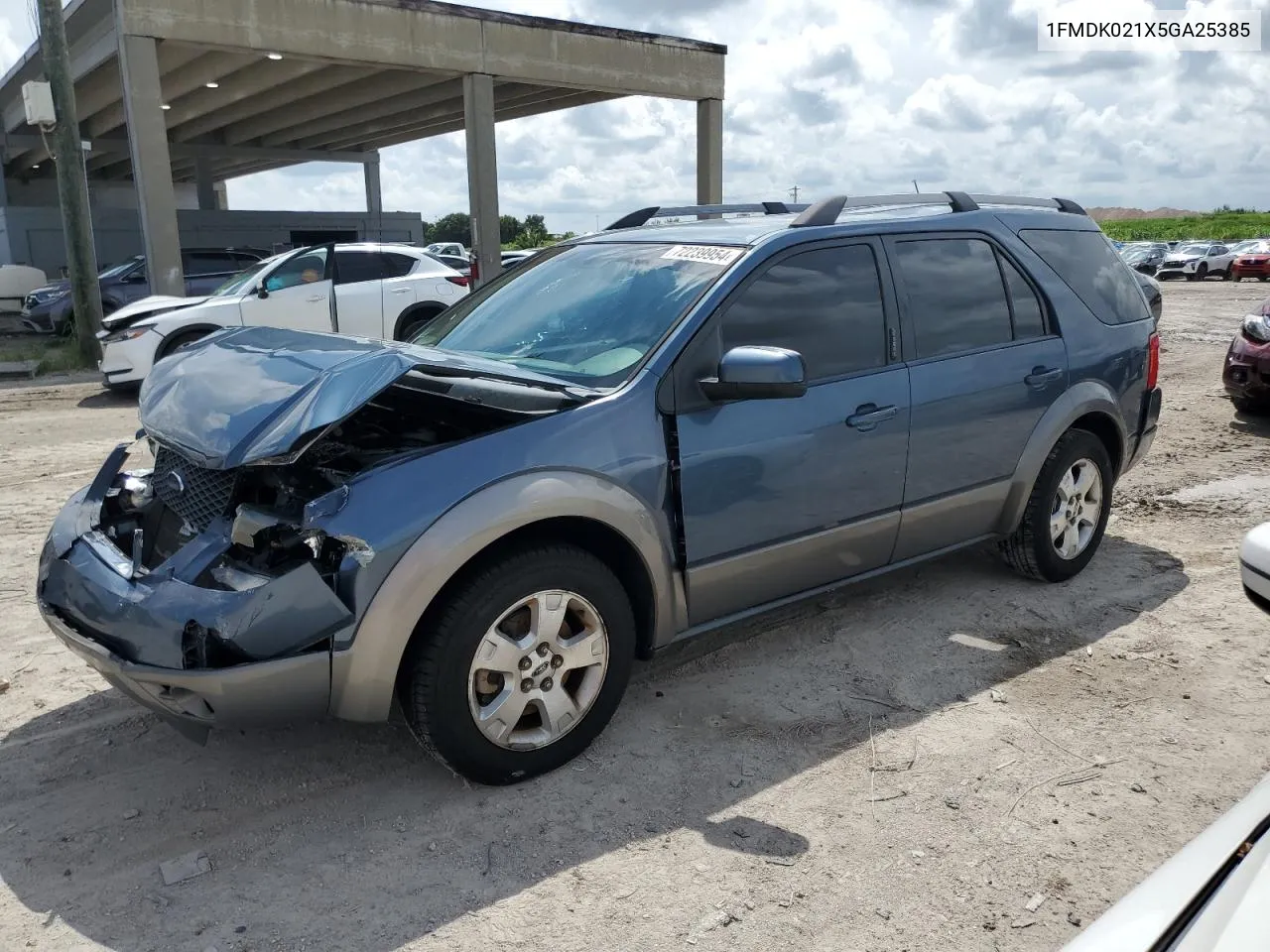 2005 Ford Freestyle Sel VIN: 1FMDK021X5GA25385 Lot: 72239954